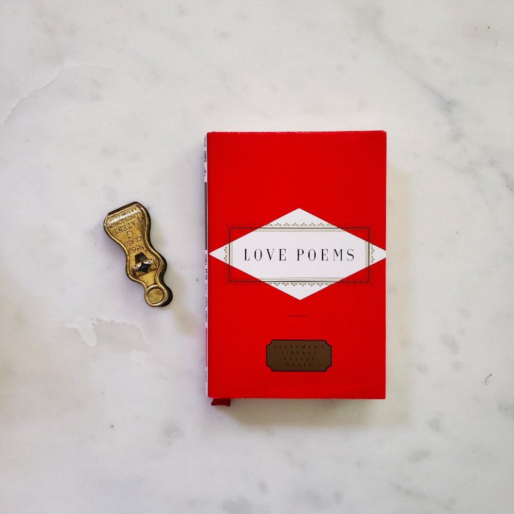 Romantic Book Perfect for Gifting or Decor - Love Poems with Inscription